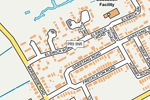 PR9 9NR map - OS OpenMap – Local (Ordnance Survey) PR9 9NR map - OS OpenMap – Local (Ordnance Survey)