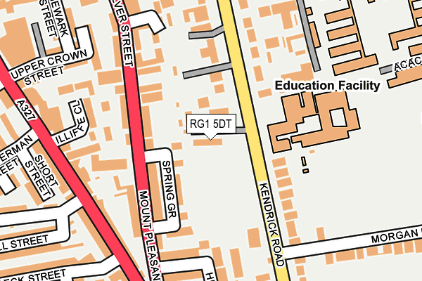 RG1 5DT map - OS OpenMap – Local (Ordnance Survey) RG1 5DT map - OS OpenMap – Local (Ordnance Survey)