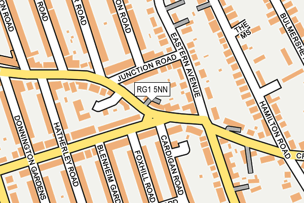 RG1 5NN map - OS OpenMap – Local (Ordnance Survey) RG1 5NN map - OS OpenMap – Local (Ordnance Survey)
