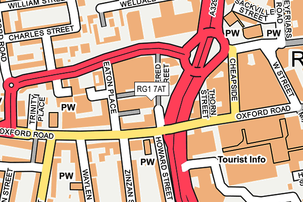 RG1 7AT map - OS OpenMap – Local (Ordnance Survey) RG1 7AT map - OS OpenMap – Local (Ordnance Survey)