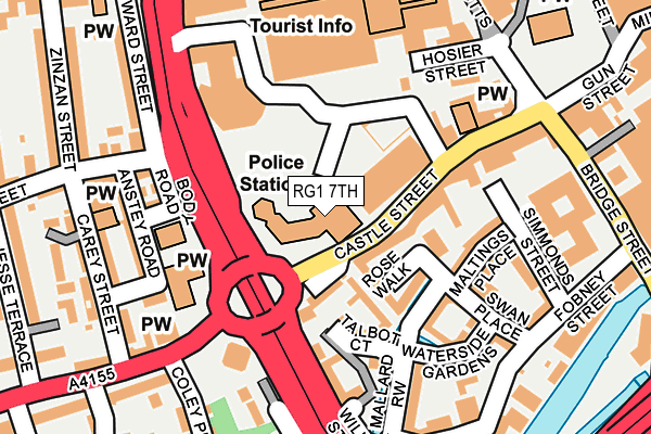 RG1 7TH map - OS OpenMap – Local (Ordnance Survey) RG1 7TH map - OS OpenMap – Local (Ordnance Survey)