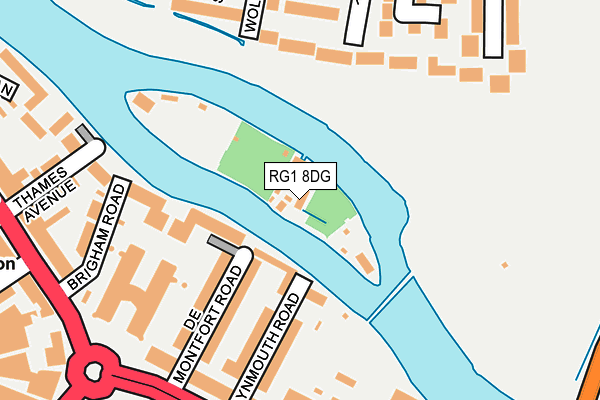 RG1 8DG map - OS OpenMap – Local (Ordnance Survey) RG1 8DG map - OS OpenMap – Local (Ordnance Survey)
