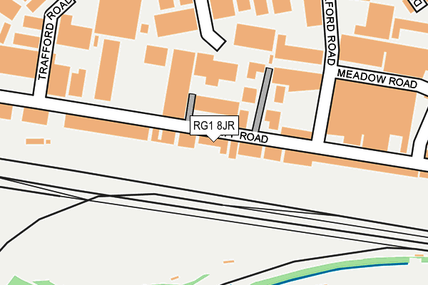 RG1 8JR map - OS OpenMap – Local (Ordnance Survey) RG1 8JR map - OS OpenMap – Local (Ordnance Survey)