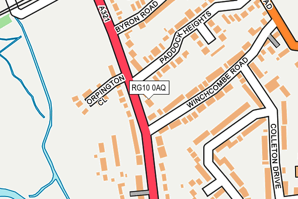 RG10 0AQ map - OS OpenMap – Local (Ordnance Survey) RG10 0AQ map - OS OpenMap – Local (Ordnance Survey)