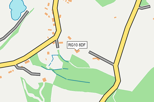 RG10 8DF map - OS OpenMap – Local (Ordnance Survey) RG10 8DF map - OS OpenMap – Local (Ordnance Survey)