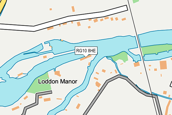 RG10 8HE map - OS OpenMap – Local (Ordnance Survey) RG10 8HE map - OS OpenMap – Local (Ordnance Survey)
