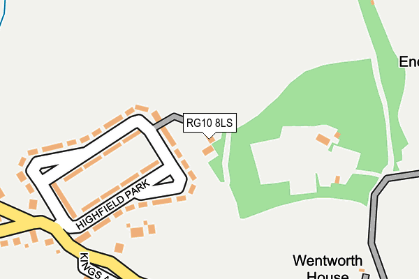 RG10 8LS map - OS OpenMap – Local (Ordnance Survey) RG10 8LS map - OS OpenMap – Local (Ordnance Survey)