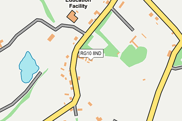 RG10 8ND map - OS OpenMap – Local (Ordnance Survey) RG10 8ND map - OS OpenMap – Local (Ordnance Survey)