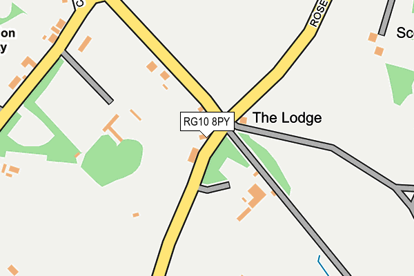 RG10 8PY map - OS OpenMap – Local (Ordnance Survey)