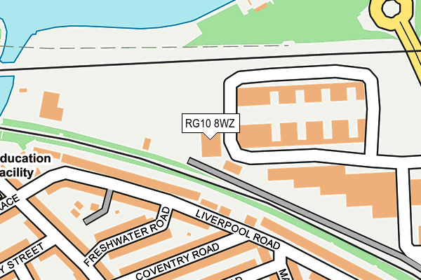 RG10 8WZ map - OS OpenMap – Local (Ordnance Survey) RG10 8WZ map - OS OpenMap – Local (Ordnance Survey)