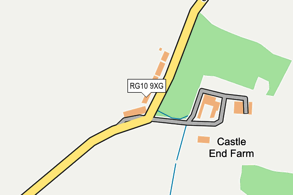 RG10 9XG map - OS OpenMap – Local (Ordnance Survey) RG10 9XG map - OS OpenMap – Local (Ordnance Survey)