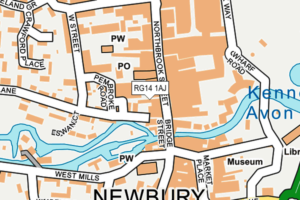 RG14 1AJ map - OS OpenMap – Local (Ordnance Survey) RG14 1AJ map - OS OpenMap – Local (Ordnance Survey)