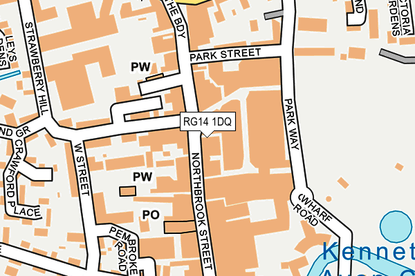 RG14 1DQ map - OS OpenMap – Local (Ordnance Survey) RG14 1DQ map - OS OpenMap – Local (Ordnance Survey)