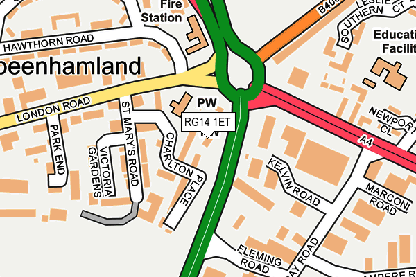 RG14 1ET map - OS OpenMap – Local (Ordnance Survey) RG14 1ET map - OS OpenMap – Local (Ordnance Survey)