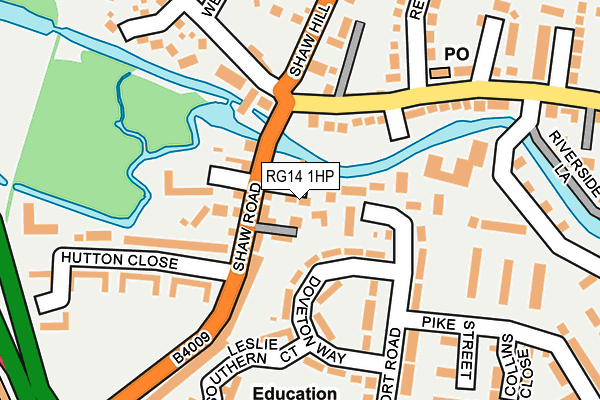 RG14 1HP map - OS OpenMap – Local (Ordnance Survey) RG14 1HP map - OS OpenMap – Local (Ordnance Survey)