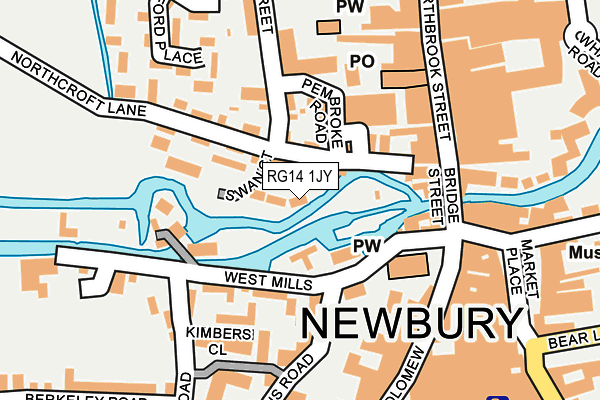 RG14 1JY map - OS OpenMap – Local (Ordnance Survey) RG14 1JY map - OS OpenMap – Local (Ordnance Survey)