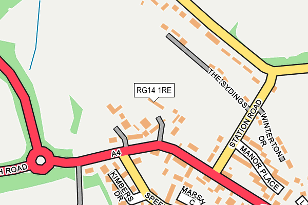 RG14 1RE map - OS OpenMap – Local (Ordnance Survey) RG14 1RE map - OS OpenMap – Local (Ordnance Survey)