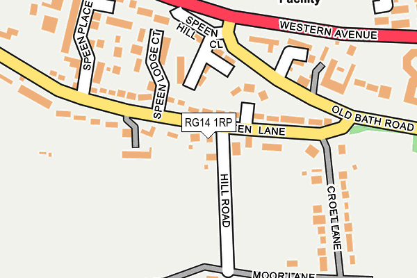 RG14 1RP map - OS OpenMap – Local (Ordnance Survey) RG14 1RP map - OS OpenMap – Local (Ordnance Survey)