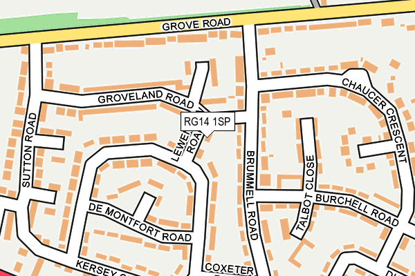 RG14 1SP map - OS OpenMap – Local (Ordnance Survey) RG14 1SP map - OS OpenMap – Local (Ordnance Survey)