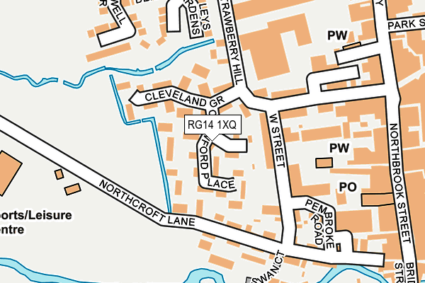RG14 1XQ map - OS OpenMap – Local (Ordnance Survey) RG14 1XQ map - OS OpenMap – Local (Ordnance Survey)