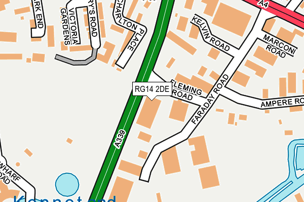 RG14 2DE map - OS OpenMap – Local (Ordnance Survey) RG14 2DE map - OS OpenMap – Local (Ordnance Survey)