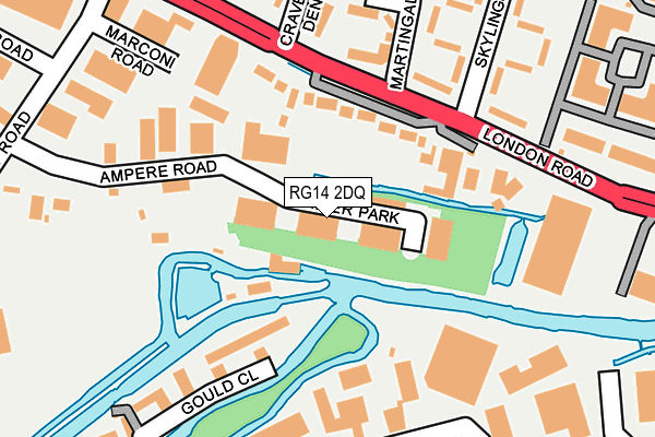 RG14 2DQ map - OS OpenMap – Local (Ordnance Survey) RG14 2DQ map - OS OpenMap – Local (Ordnance Survey)