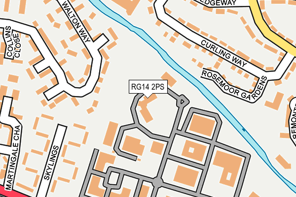 RG14 2PS map - OS OpenMap – Local (Ordnance Survey) RG14 2PS map - OS OpenMap – Local (Ordnance Survey)