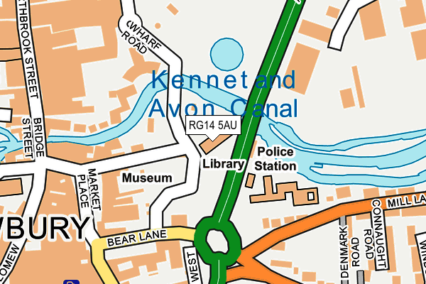 RG14 5AU map - OS OpenMap – Local (Ordnance Survey) RG14 5AU map - OS OpenMap – Local (Ordnance Survey)