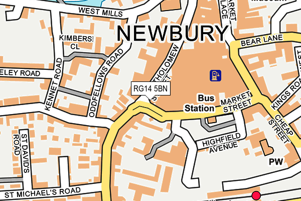 RG14 5BN map - OS OpenMap – Local (Ordnance Survey) RG14 5BN map - OS OpenMap – Local (Ordnance Survey)