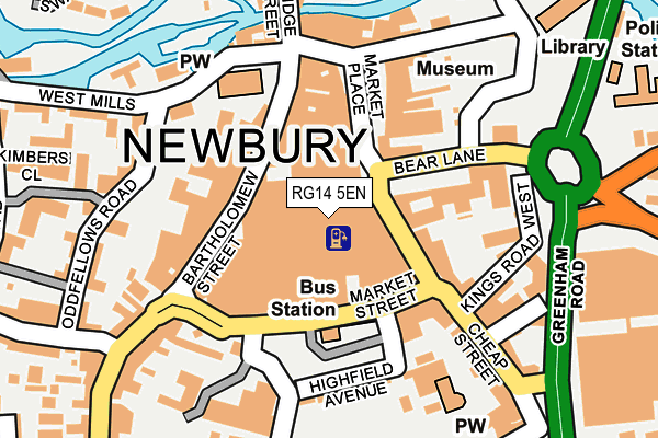 RG14 5EN map - OS OpenMap – Local (Ordnance Survey) RG14 5EN map - OS OpenMap – Local (Ordnance Survey)