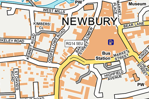 RG14 5EU map - OS OpenMap – Local (Ordnance Survey) RG14 5EU map - OS OpenMap – Local (Ordnance Survey)