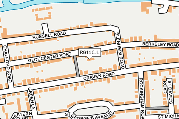 RG14 5JL map - OS OpenMap – Local (Ordnance Survey) RG14 5JL map - OS OpenMap – Local (Ordnance Survey)