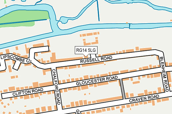RG14 5LG map - OS OpenMap – Local (Ordnance Survey) RG14 5LG map - OS OpenMap – Local (Ordnance Survey)