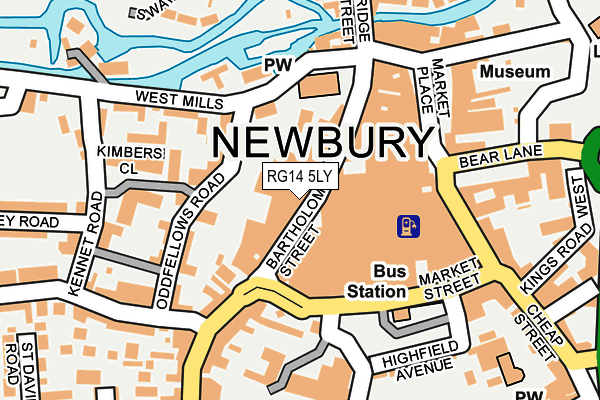 RG14 5LY map - OS OpenMap – Local (Ordnance Survey) RG14 5LY map - OS OpenMap – Local (Ordnance Survey)