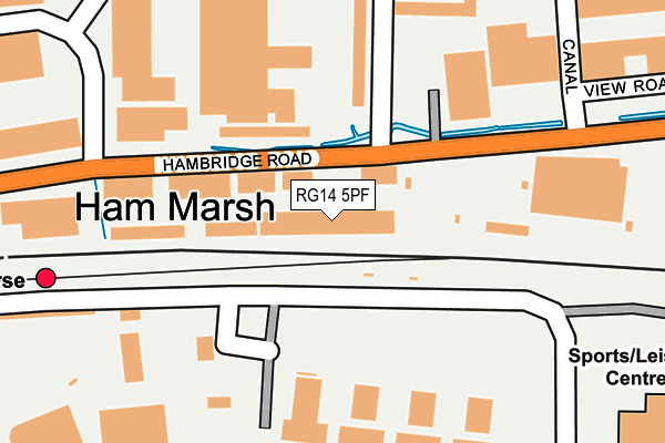 RG14 5PF map - OS OpenMap – Local (Ordnance Survey) RG14 5PF map - OS OpenMap – Local (Ordnance Survey)