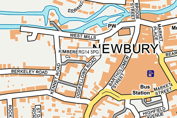RG14 5PG map - OS OpenMap – Local (Ordnance Survey) RG14 5PG map - OS OpenMap – Local (Ordnance Survey)