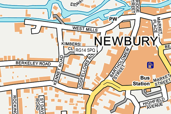 RG14 5PQ map - OS OpenMap – Local (Ordnance Survey) RG14 5PQ map - OS OpenMap – Local (Ordnance Survey)