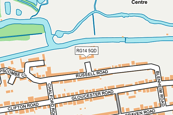 RG14 5QD map - OS OpenMap – Local (Ordnance Survey) RG14 5QD map - OS OpenMap – Local (Ordnance Survey)