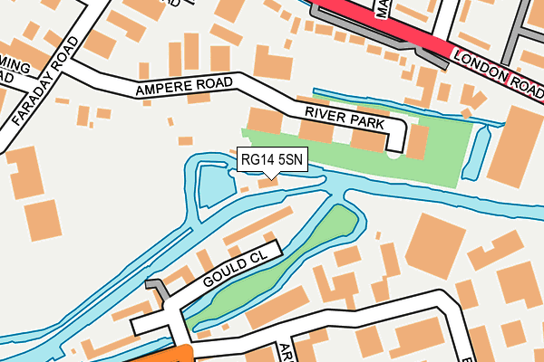 RG14 5SN map - OS OpenMap – Local (Ordnance Survey) RG14 5SN map - OS OpenMap – Local (Ordnance Survey)