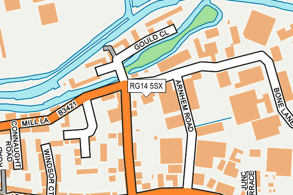 RG14 5SX map - OS OpenMap – Local (Ordnance Survey) RG14 5SX map - OS OpenMap – Local (Ordnance Survey)