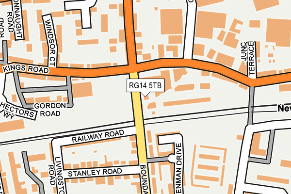 RG14 5TB map - OS OpenMap – Local (Ordnance Survey) RG14 5TB map - OS OpenMap – Local (Ordnance Survey)