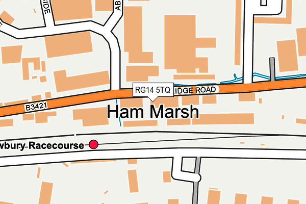 RG14 5TQ map - OS OpenMap – Local (Ordnance Survey) RG14 5TQ map - OS OpenMap – Local (Ordnance Survey)