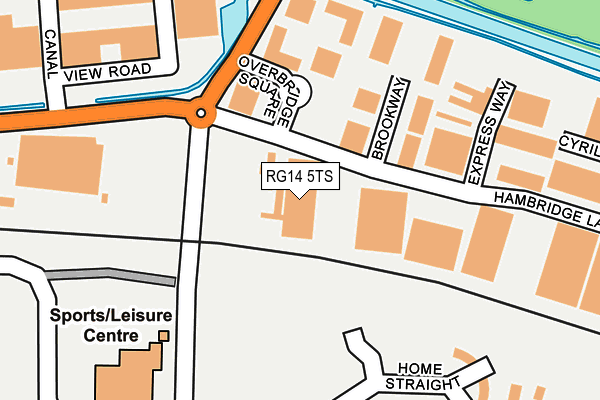 RG14 5TS map - OS OpenMap – Local (Ordnance Survey) RG14 5TS map - OS OpenMap – Local (Ordnance Survey)