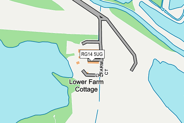 RG14 5UG map - OS OpenMap – Local (Ordnance Survey) RG14 5UG map - OS OpenMap – Local (Ordnance Survey)
