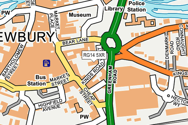 RG14 5XR map - OS OpenMap – Local (Ordnance Survey) RG14 5XR map - OS OpenMap – Local (Ordnance Survey)