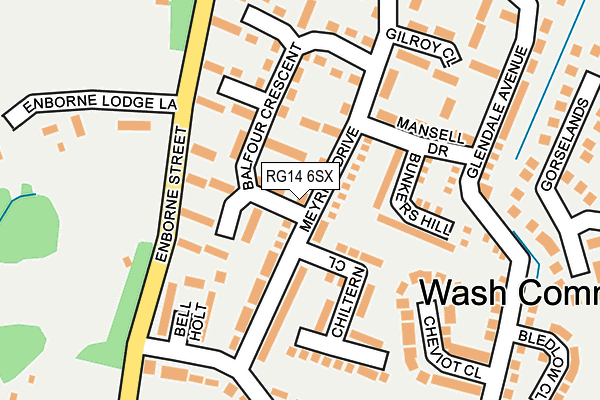 RG14 6SX map - OS OpenMap – Local (Ordnance Survey) RG14 6SX map - OS OpenMap – Local (Ordnance Survey)