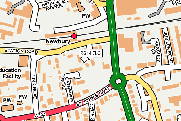 RG14 7LQ map - OS OpenMap – Local (Ordnance Survey) RG14 7LQ map - OS OpenMap – Local (Ordnance Survey)