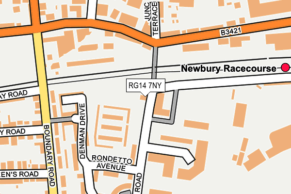 RG14 7NY map - OS OpenMap – Local (Ordnance Survey) RG14 7NY map - OS OpenMap – Local (Ordnance Survey)