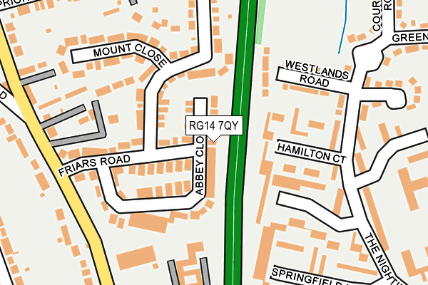 RG14 7QY map - OS OpenMap – Local (Ordnance Survey) RG14 7QY map - OS OpenMap – Local (Ordnance Survey)
