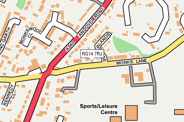 RG14 7RJ map - OS OpenMap – Local (Ordnance Survey) RG14 7RJ map - OS OpenMap – Local (Ordnance Survey)